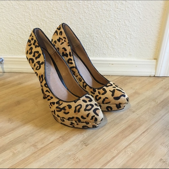 Aldo Leopard Heels