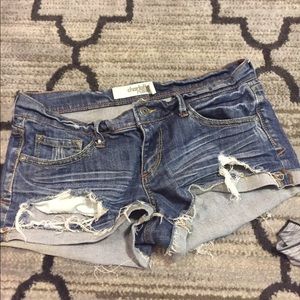 Jean shorts