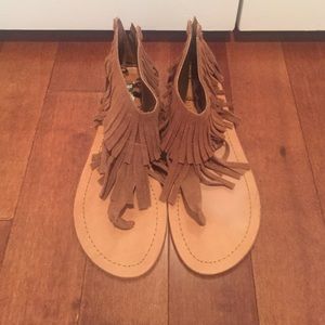 Steve Madden Fringe Sandals