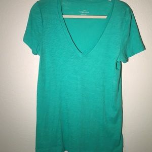 J. Crew Vintage Cotton V-Neck T-Shirt