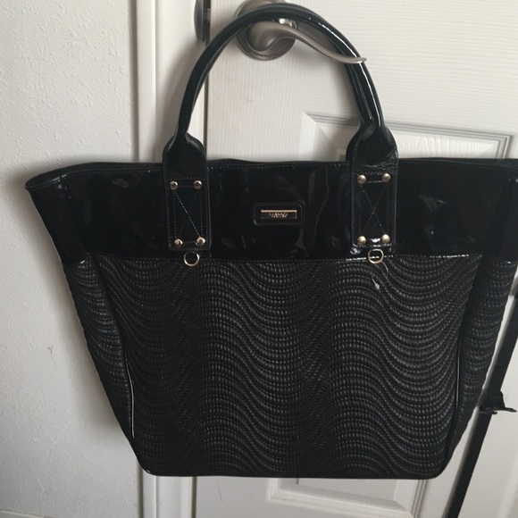 Black Versace perfumes tote!!!