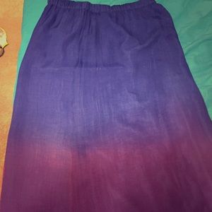 ColdWater Creek Ombré maxi skirt
