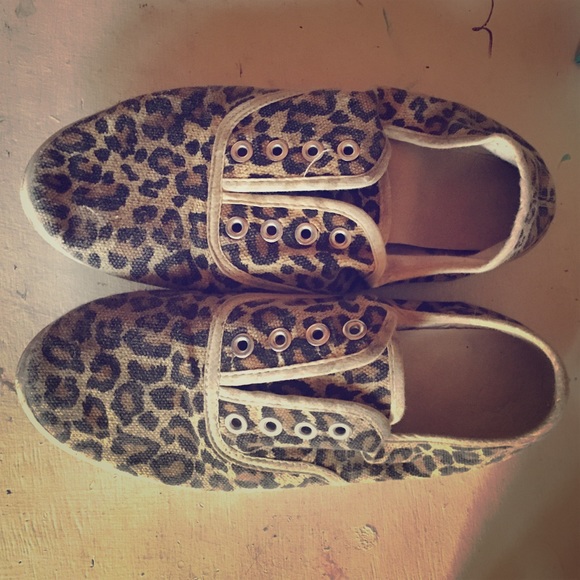 Cheetah Leopard Print Sneakers Keds Inspired