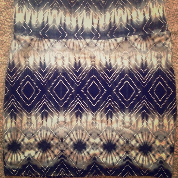 Tie dye Body con skirt - Picture 1 of 2