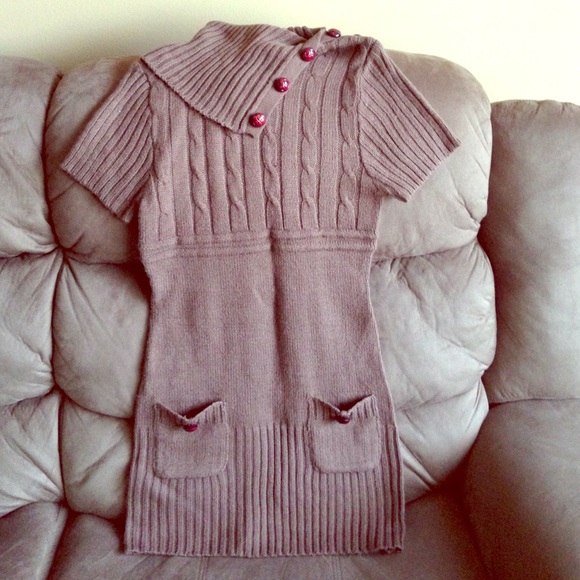 Brown Sweater Dress