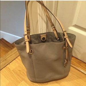Grey Michael Kors Tote