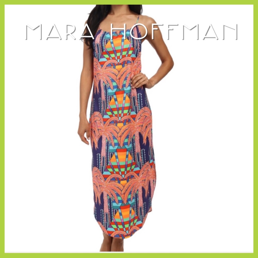 New Mara Hoffman Palm Dress