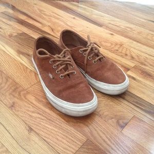 Brown Suede Vans