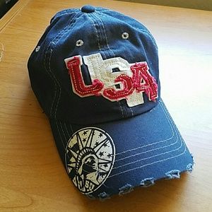 Blue USA hat