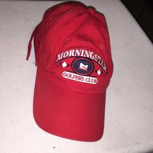 Morningstar golfers club baseball cap