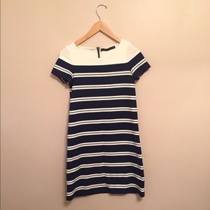 Zara Basic Striped Shift Dress