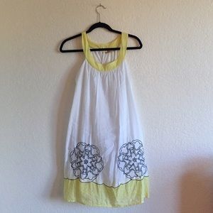 White summer dress