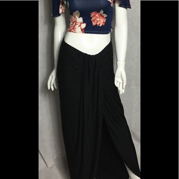 Last one Boho front split maxi NWT - Picture 2 of 5