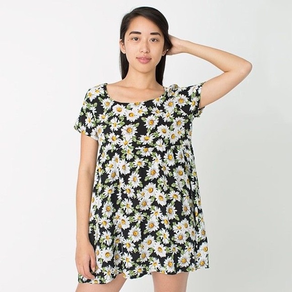 AA Daisy Floral Printed Babydoll Dress