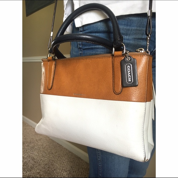 Coach Handbags - *SOLD* Coach Borough Colorblock Authentic