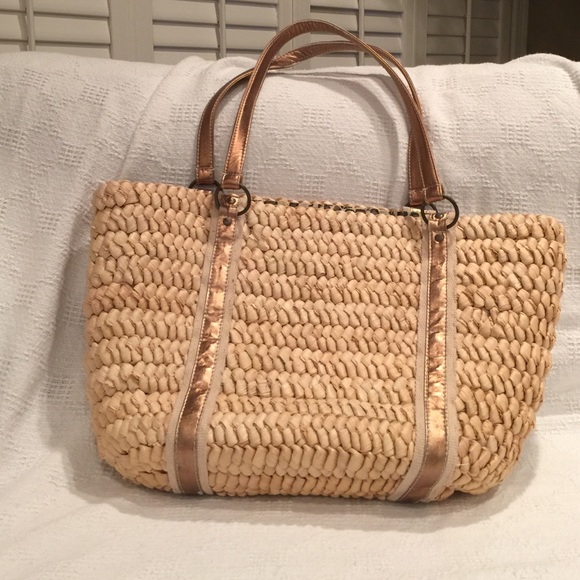 LANCÔME WICKER TOTE/BAG