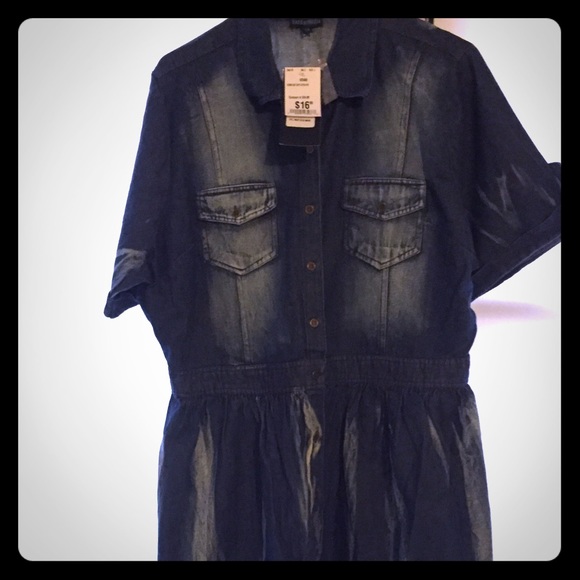 A jean dress