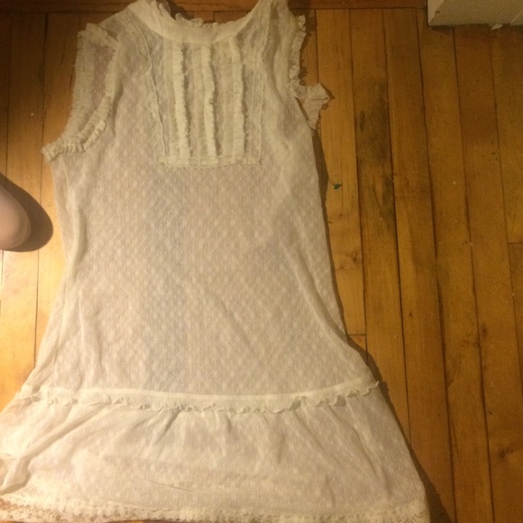 Free People lace high neck tank