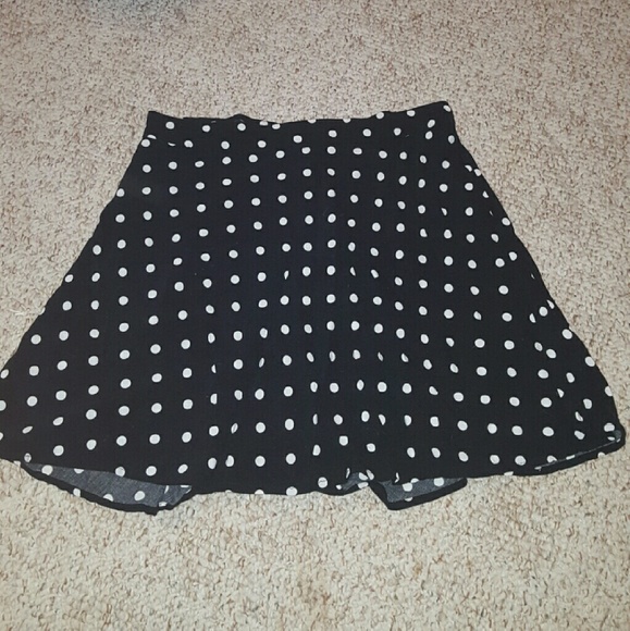 Polka dot skirt