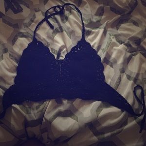 Hand made crochet swim top/ Bralet