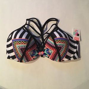 Vs pink swim top