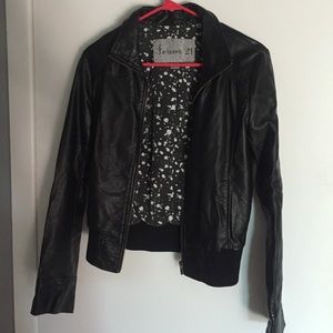 Leather jacket
