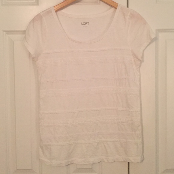 Lace detailed T-shirt