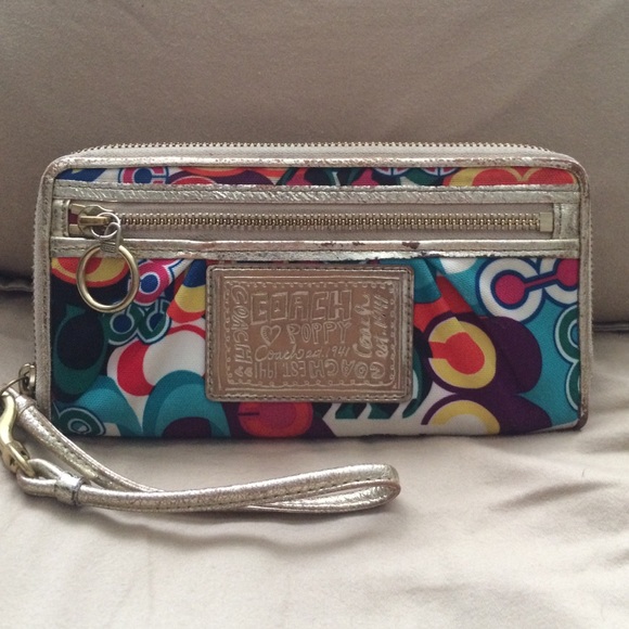 Coach Poppy Wallet/Wristlet