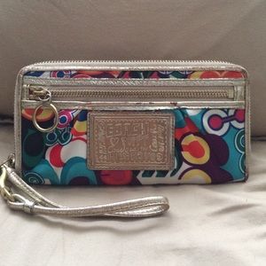 Coach Poppy Wallet/Wristlet