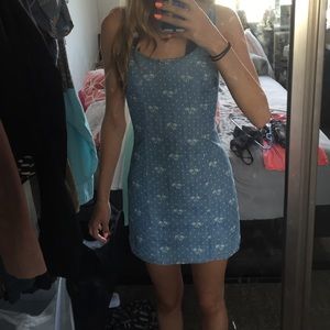 ❌Blue fitted dress from hollister❌