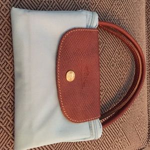 Light Blue Longchamp purse