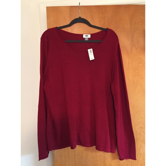 Maroon/Red Old Navy Sweater