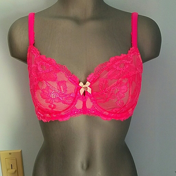NWT VS Pink Unlined Demi Bra