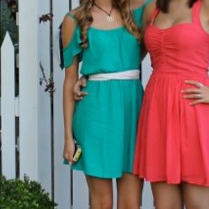 Green dress, from Nordstrom