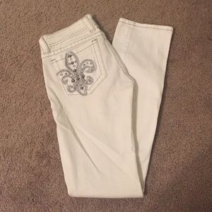 White Miss Me Jeans