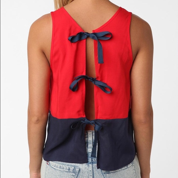 Urban Outfitters Open Back Top
