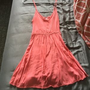 Pink fun dress, simple and easy to grab and go