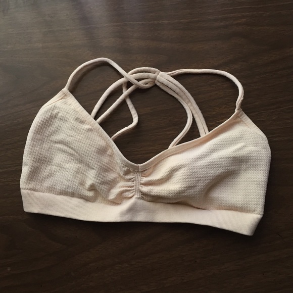 Strappy back bralette