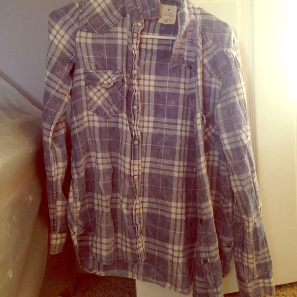 American eagle vintage boyfriend flannel