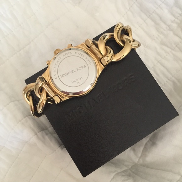MICHAEL KORS Gold Link Watch main image 4