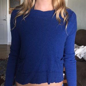 Blue sweater
