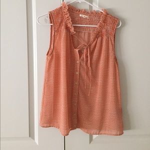 Stitch Fix Tulle Sleeveless Blouse