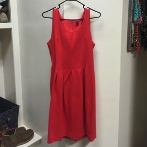 Jcrew pleated dress