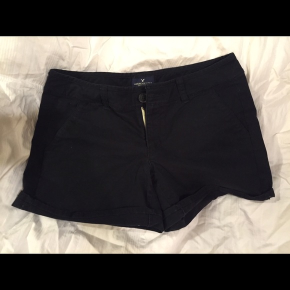 Black American eagle shorts