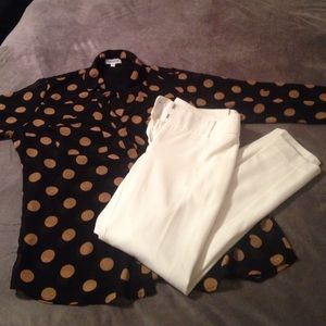 Express Portofino sheer shirt size L