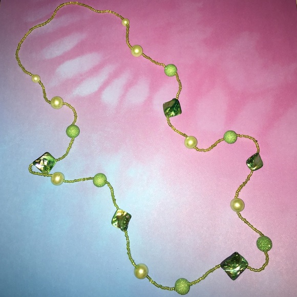 Lime Green Necklace
