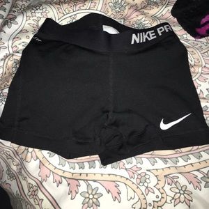black nike pros