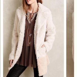 ELEVENSES FIRA SHERPA COAT ANTHRO