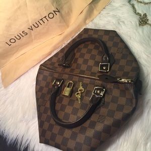Louis Vuitton Damier Ebene speedy 30