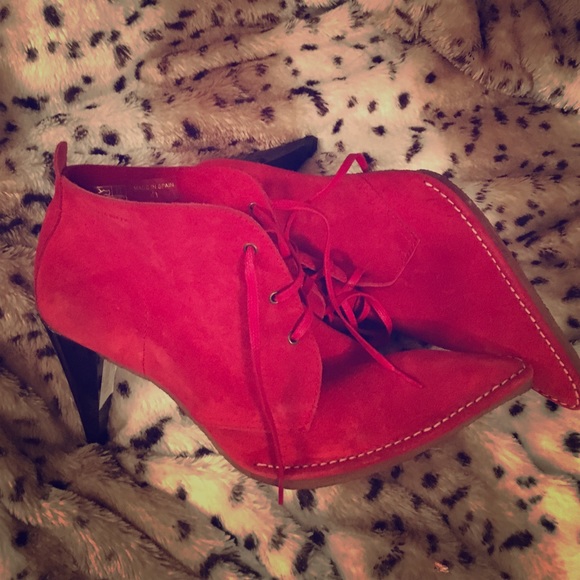 Miss Sixty suede high heel booty